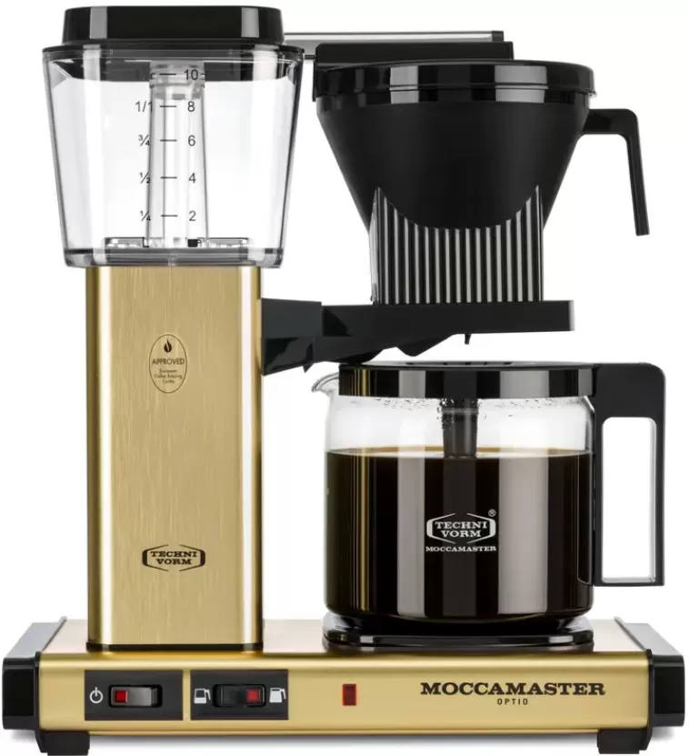 Moccamaster Optio Suodatinkahvinkeitin Gold Sale