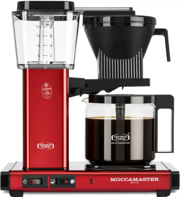 Moccamaster Optio Suodatinkahvinkeitin Red Metallic Outlet
