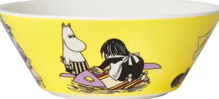 Moomin Arabia Finland Moomin Arabia Muumi Miisa Kulho 15 Cm Keltainen Best Sale