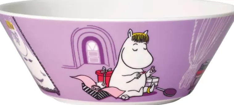 Moomin Arabia Finland Moomin Arabia Muumi Niiskuneiti Kulho 15 Cm Liila Outlet