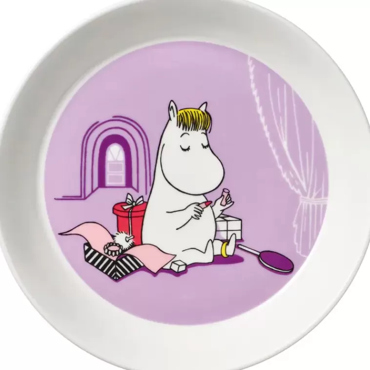 Moomin Arabia Finland Moomin Arabia Muumi Niiskuneiti Lautanen 19 Cm Liila Outlet