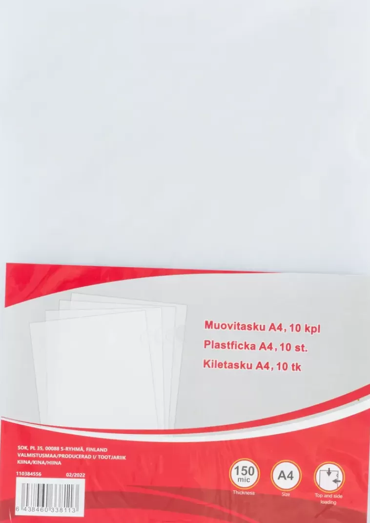Ei merkkiä Muovitasku A4 10 Kpl Best Sale