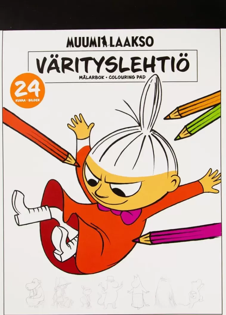 Muumi laakso Varityslehtio A4 24 Kuvaa Best Sale