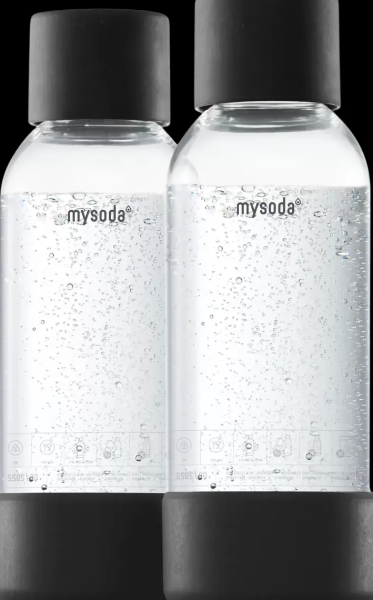 MySoda Black 0.5L Juomapullo 2-Pack Sale