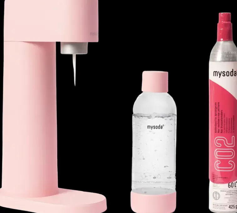 MySoda Woody Pink -Hiilihapotuslaite Outlet