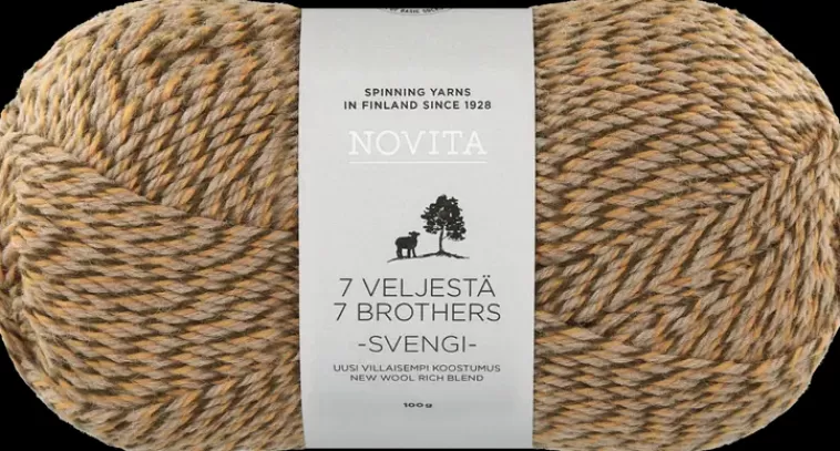 Novita Lanka 7 Veljesta Svengi 100G Toffee 8161 Store