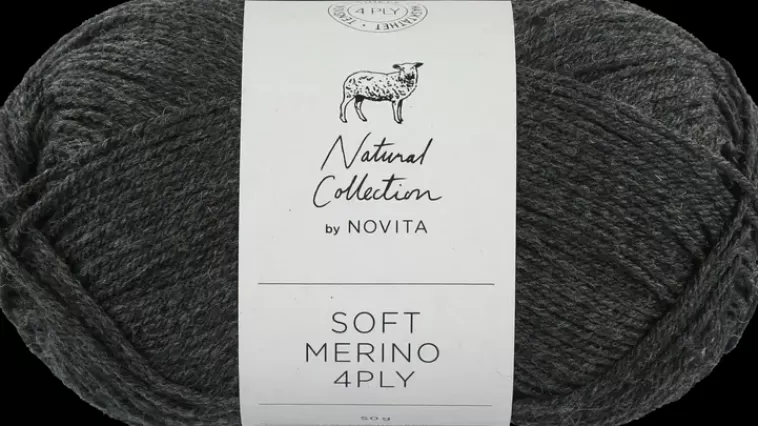 Novita Lanka Soft Merino 4Ply 50 G Grafiitti 044 Store