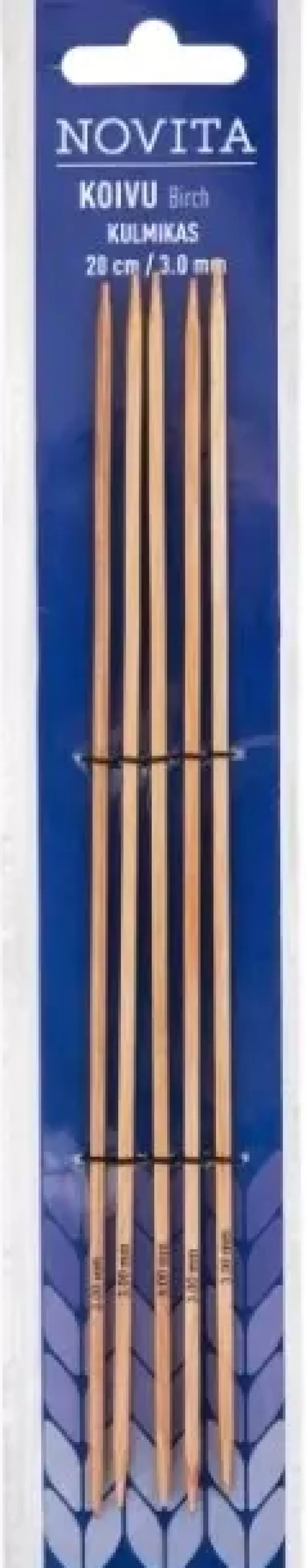 Novita Sukkapuikko Kulmikas 20Cm - 3 Mm Koivu Sale