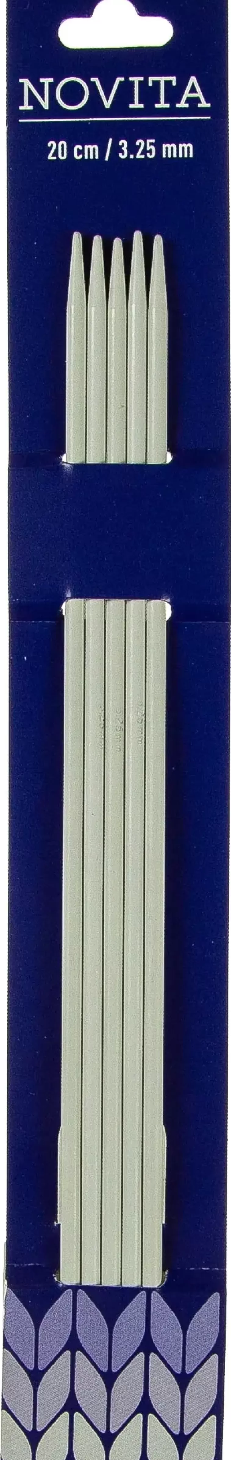 Novita Sukkapuikot 20Cm - 3,25 Mm Harmaa Best
