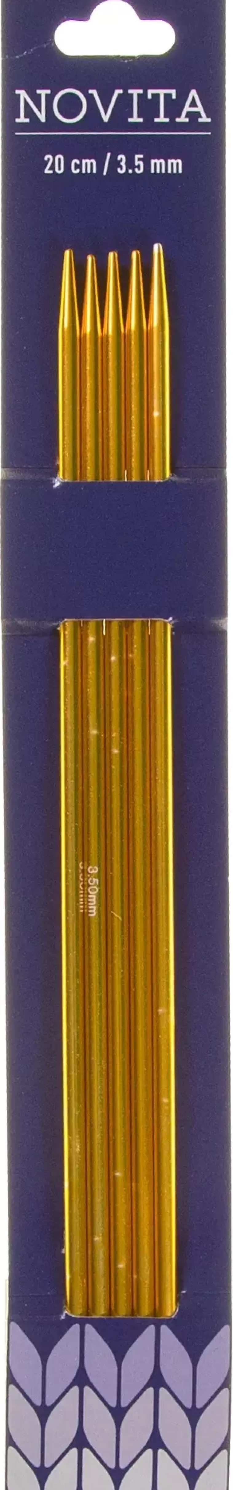 Novita Sukkapuikot 20Cm - 3,5 Mm Kulta Online