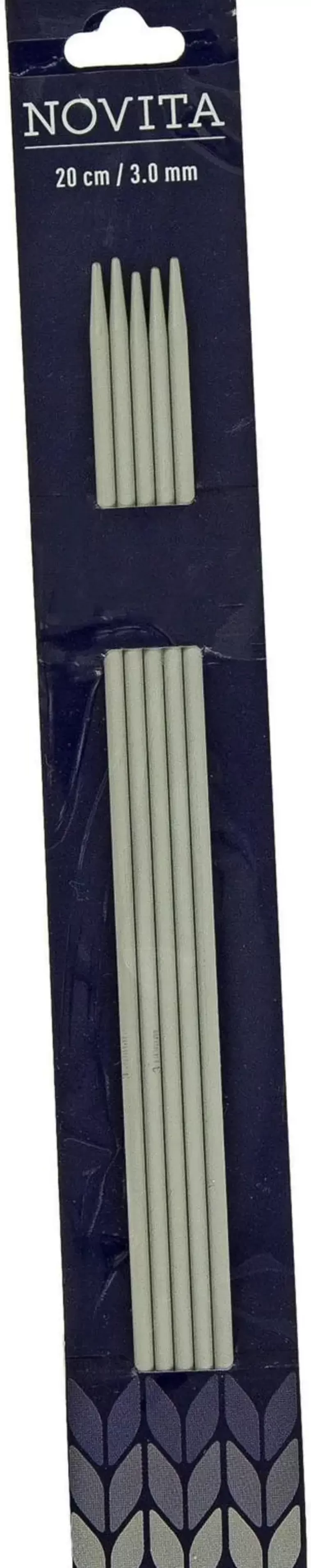 Novita Sukkapuikot 20Cm - 3 Mm Harmaa Best Sale