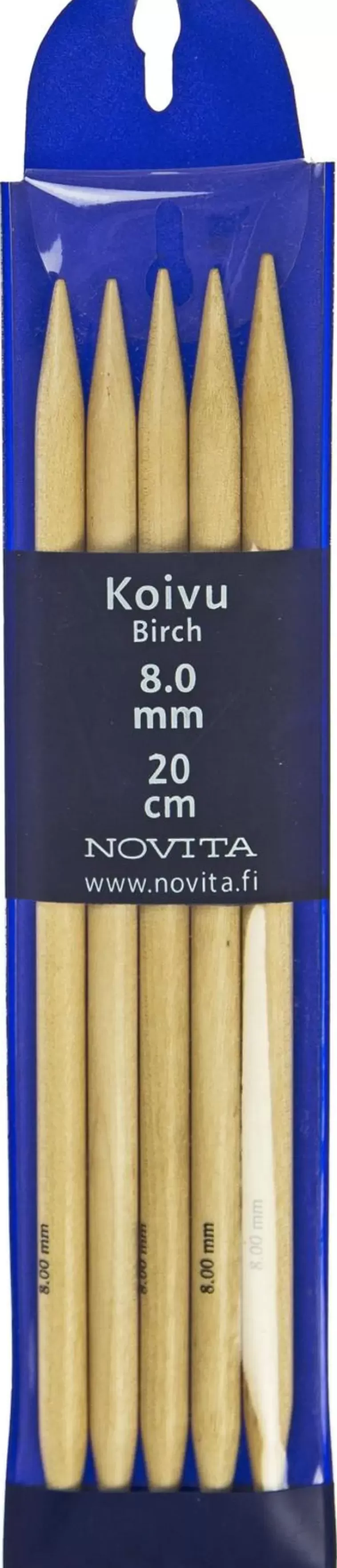 Novita Sukkapuikot Koivu 20Cm - 8 Mm Discount