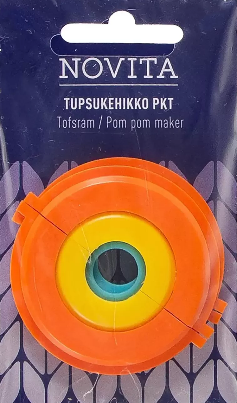 Novita Tupsukehikko 3Kpl 2 Cm, 3,5 Cm Ja 5,5 Cm Fashion
