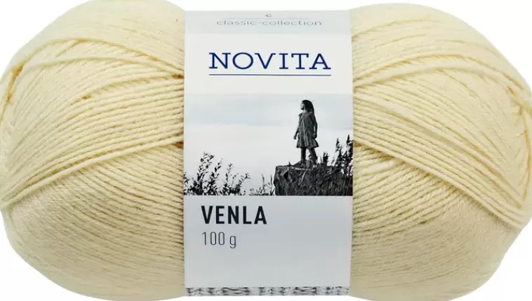 Novita Venla 100G Lanka Luonnonvalkoinen Hot