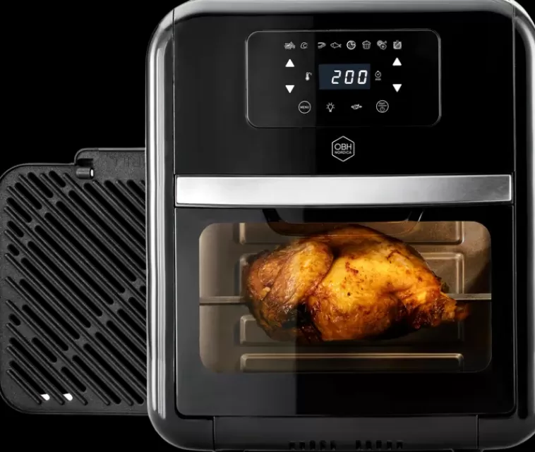 OBH Nordica Easy Fry Oven & Grill 9 In1 -Air Fyer/Miniuuni/Grilli Discount