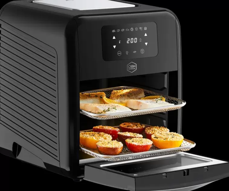 OBH Nordica Easy Fry Oven & Grill 9 In1 -Air Fyer/Miniuuni/Grilli Discount