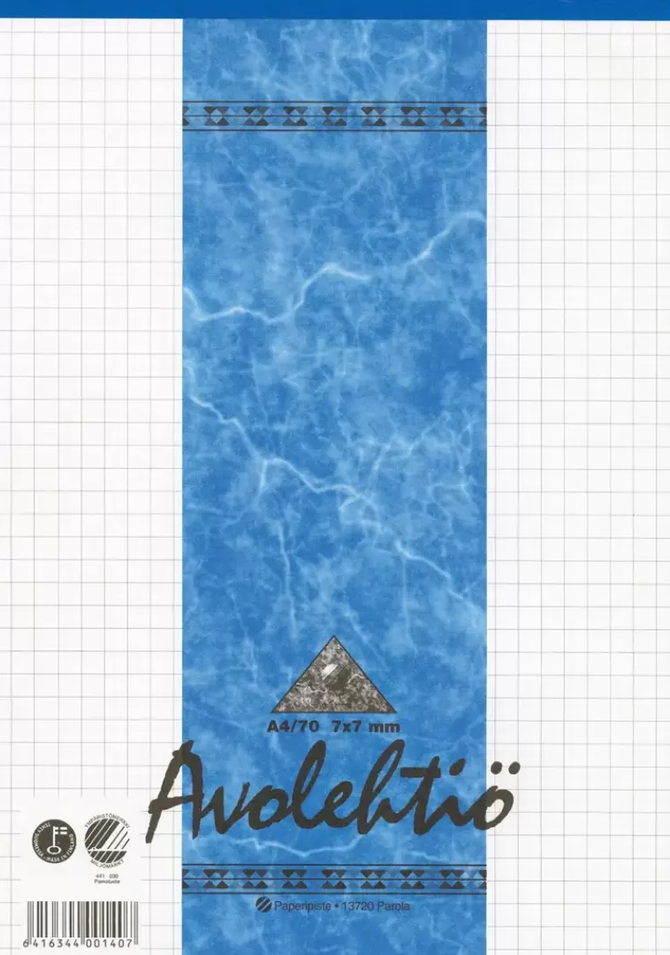 Paperipiste Avolehtio A4/70 Nidottu Best