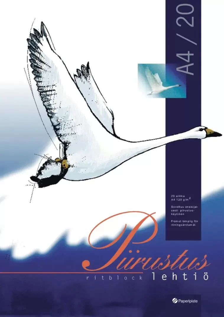 Paperipiste Piirustuslehtio A4/20 Discount