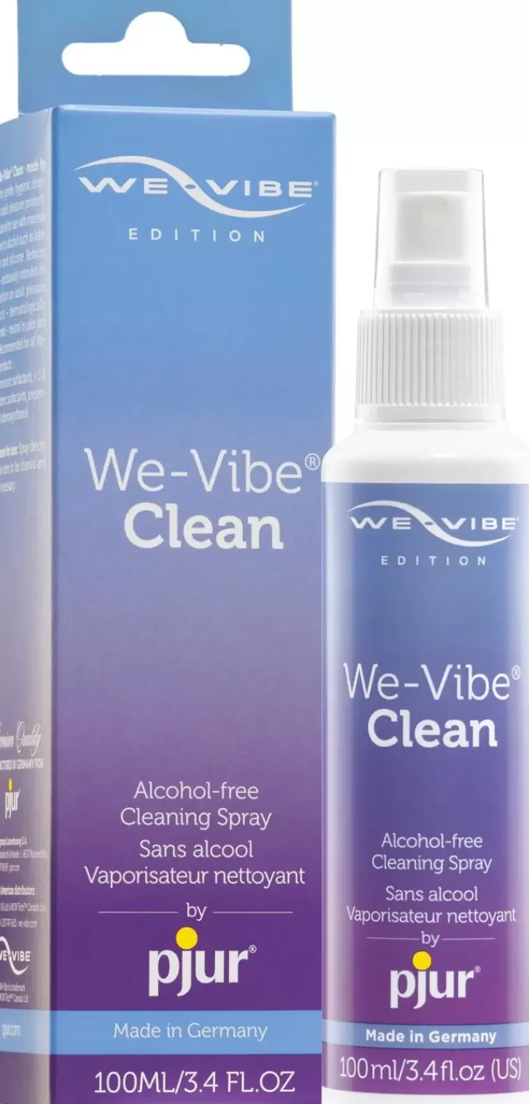 Pjur We Vibe Puhdistusspary 100 Ml Clearance