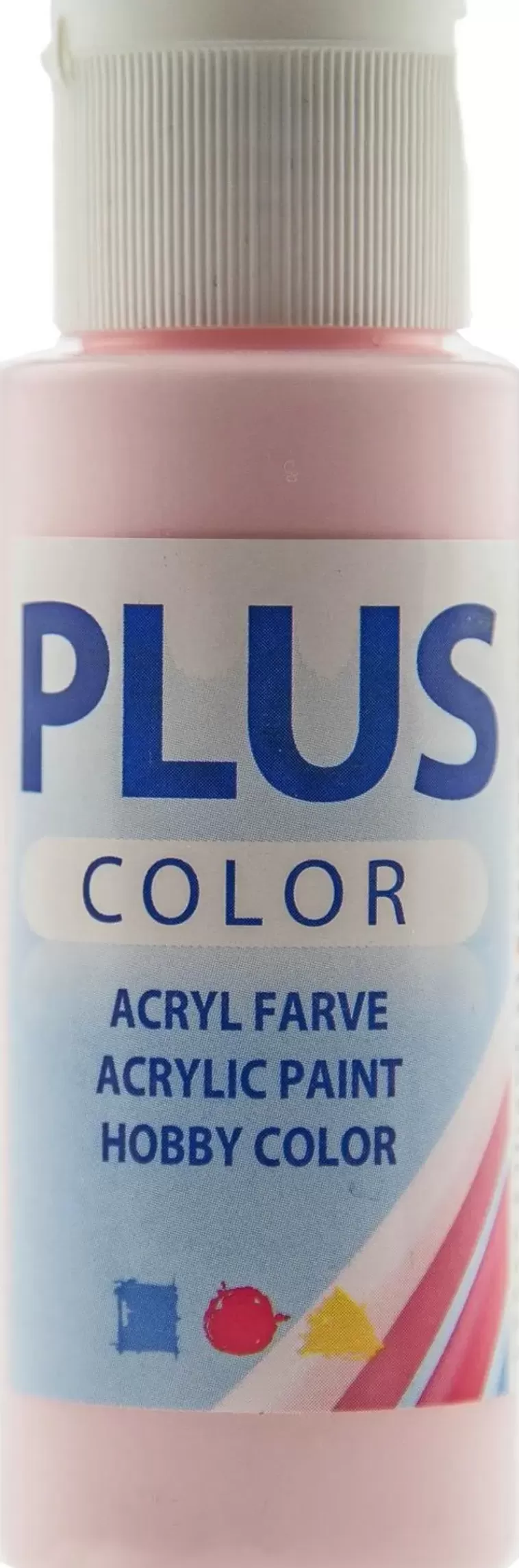 Plus Color Askartelumaali 60 Ml Vaaleanpunainen Cheap