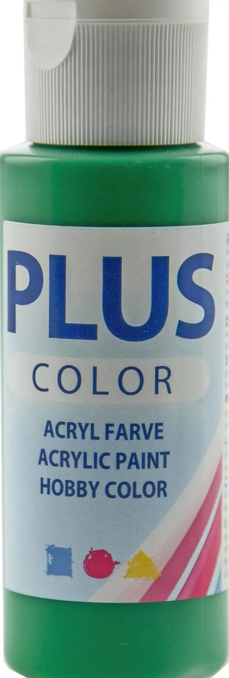 Plus Color Askartelumaali 60 Ml Vihrea New