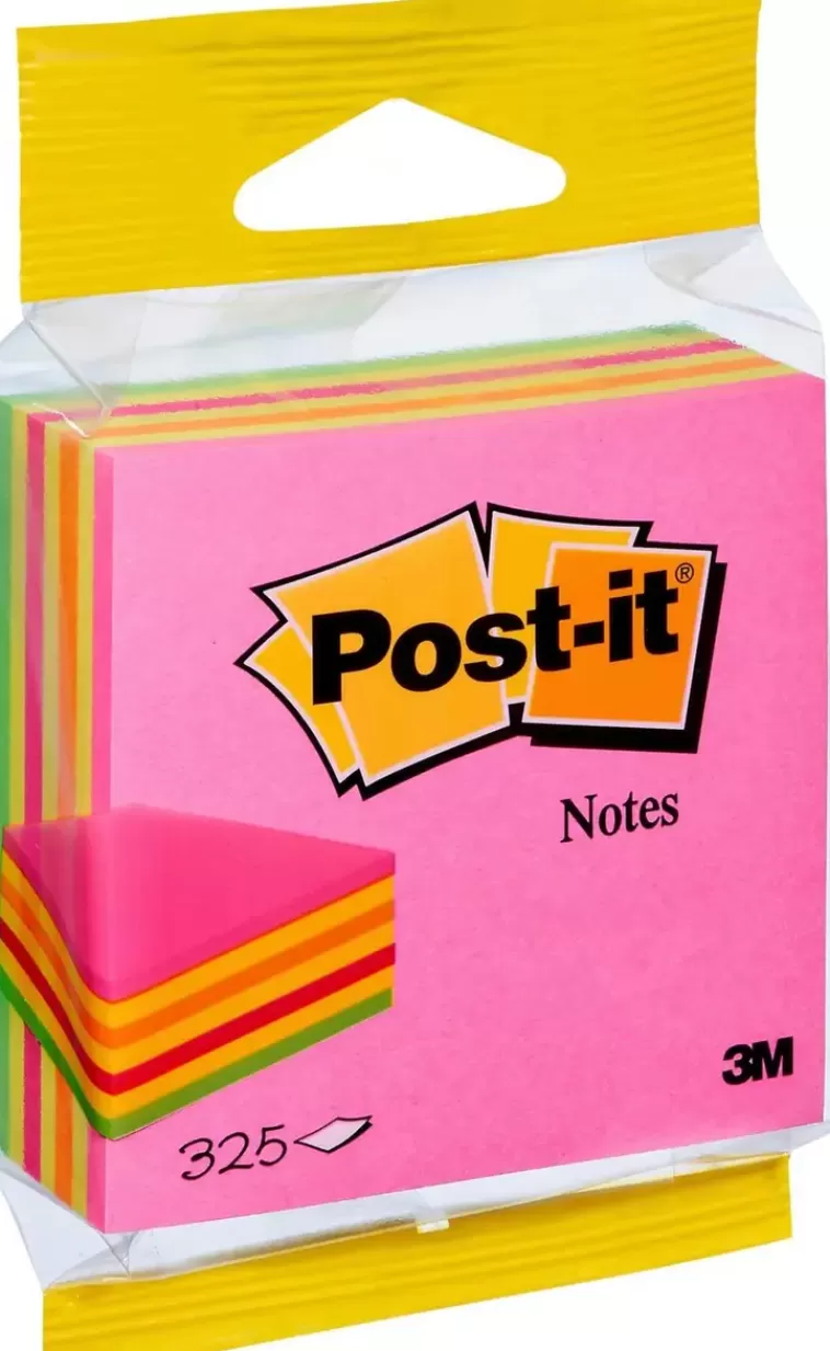 Post-it Viestilappukuutio, Neonpinkki, 76 Mm X 76 Mm, 100% Pefc Ch18/0914 Fashion