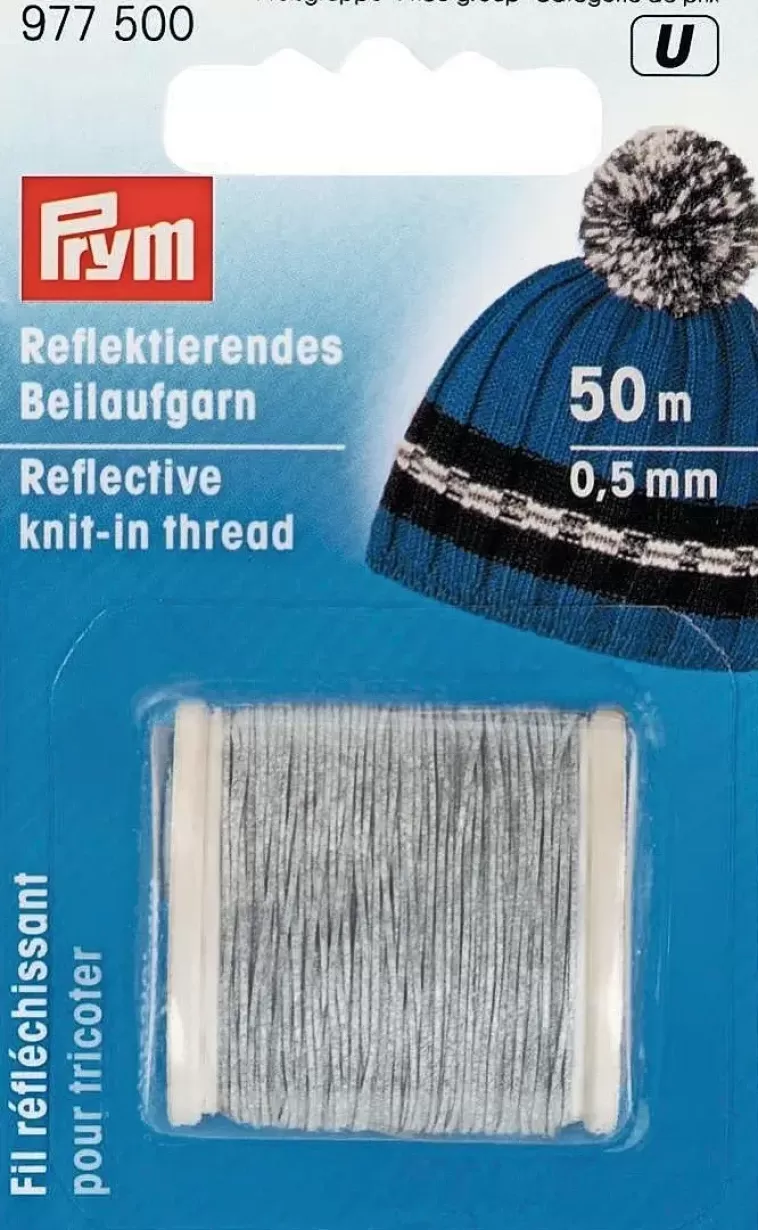 Prym Heijastava Lanka Neuleisiin 0,5Mm 50M Clearance