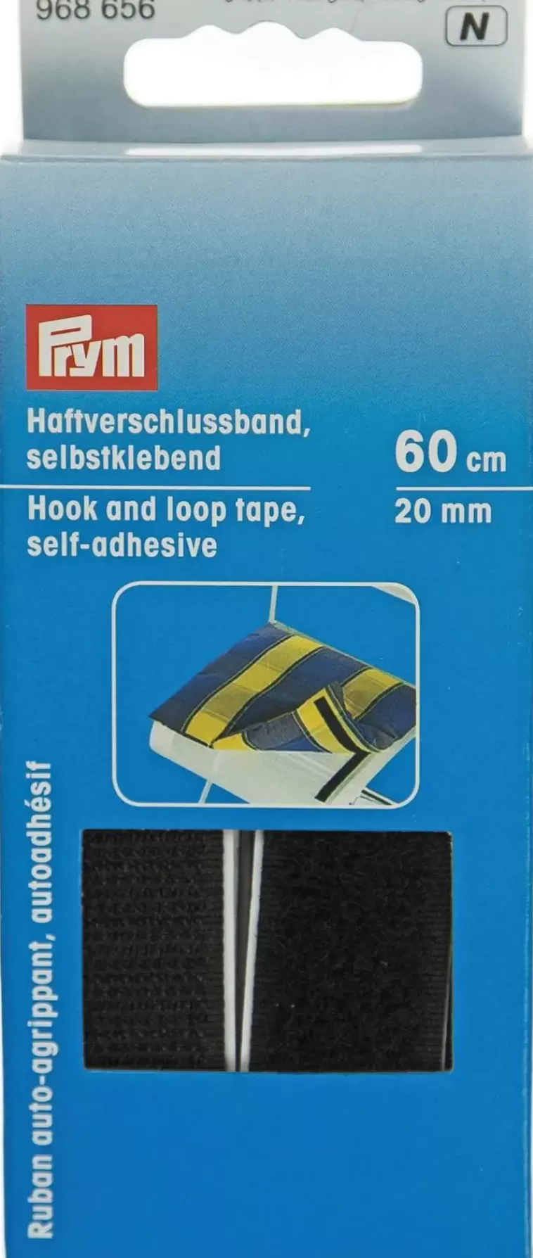 Prym Liimattava Tarranauha 20Mm/60Cm Musta Discount