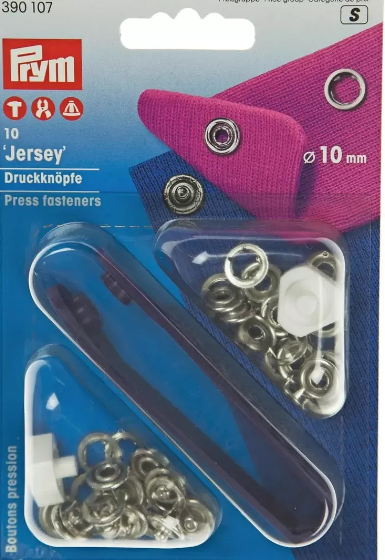 Prym Niklattu Jersey-Painonappi 10Mm Cheap