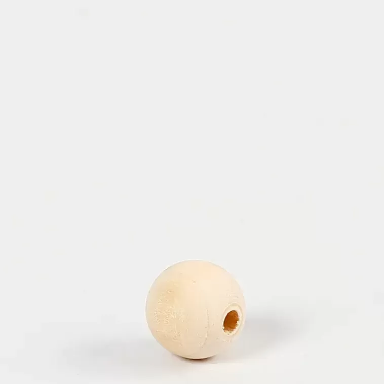 Ei merkkiä Puuhelmi 15Mm, Kasittelematon, 20Kpl Store