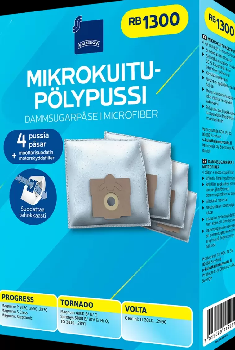 Rainbow Polypussi Rb1300 4Kpl + Moottorisuodatin Discount