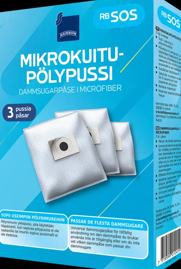 Rainbow Polypussi Rbsos 3Kpl Yleispateva Pussimalli Clearance