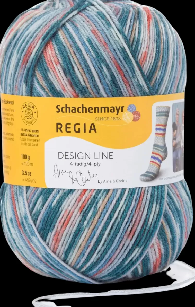 Schachenmayr Regia Design Line Arne & Carlos Sukkalanka 4 - Saikeinen 100 G New