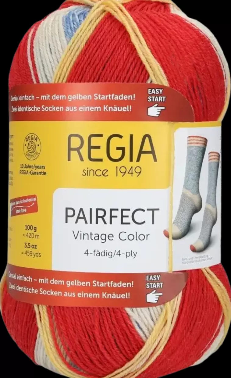 Schachenmayr Regia Pairfect Vintage Mood Sukkalanka 4 Saikeinen Clearance