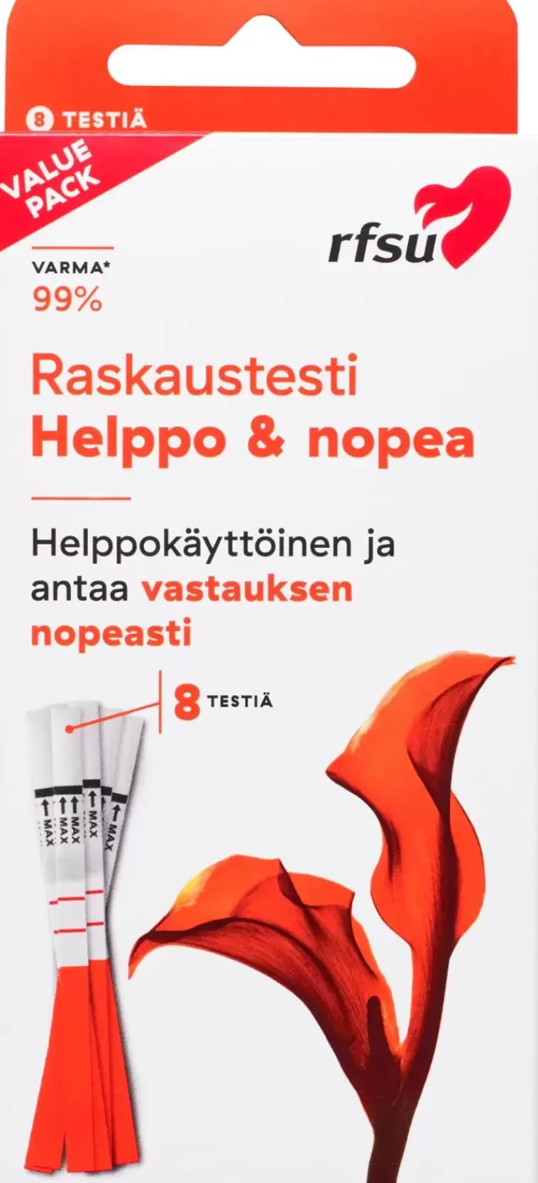 RFSU Raskaustesti 8Kpl Cheap