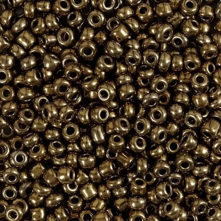 Ei merkkiä Rocaille-Siemenhelmet, Pronssi, Halk. 3 Mm, Koko 8/0 , Aukon Koko 0,6-1,0 Mm, 25 G/ 1 Pkk Clearance