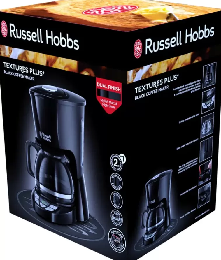 Russell Hobbs Textures Plus Kahvinkeitin Flash Sale