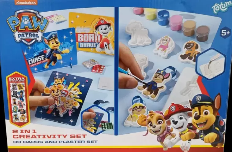 Ryhmä Hau Ryhma Hau 2In1 Creativity Set - 3D Askartelukortti-/Kipsiaskartelusetti New