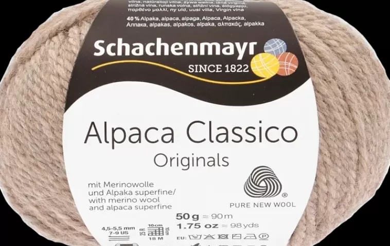 Schachenmayr Neulelanka Alpaca Classico 50G Beige Outlet