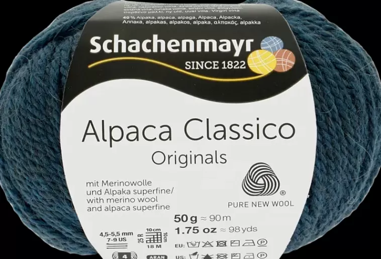 Schachenmayr Neulelanka Alpaca Classico 50G Denim Outlet