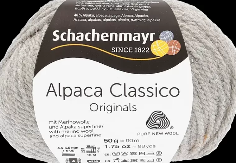 Schachenmayr Neulelanka Alpaca Classico 50G Harmaa Hot