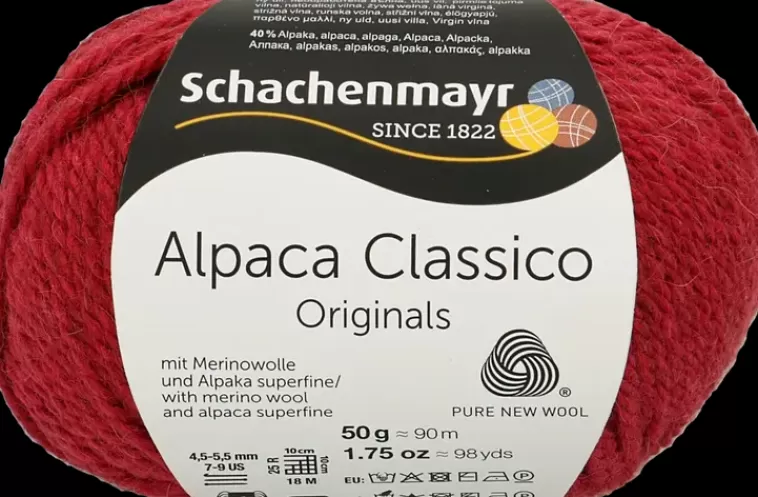 Schachenmayr Neulelanka Alpaca Classico 50G Punainen Hot