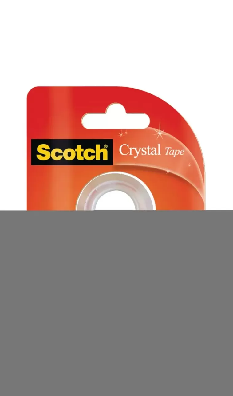 3M Scotch Crystal -Teippi, Tayttopakkaus, 2 Rullaa, 12 Mm X 10 M Store