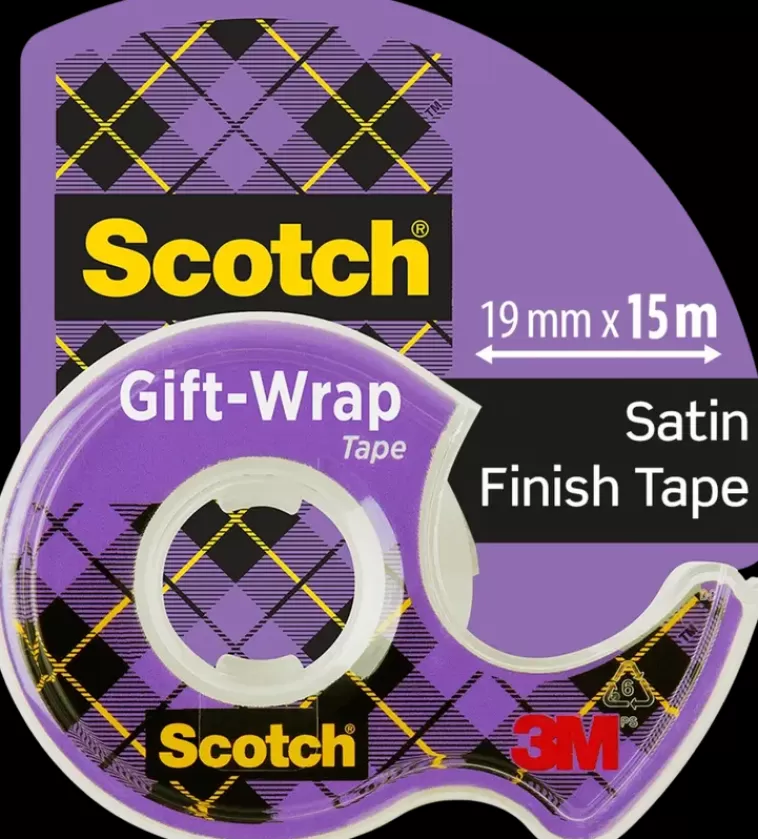 3M Scotch Giftwrap -Satiiniteippi, 19Mmx15M Cheap