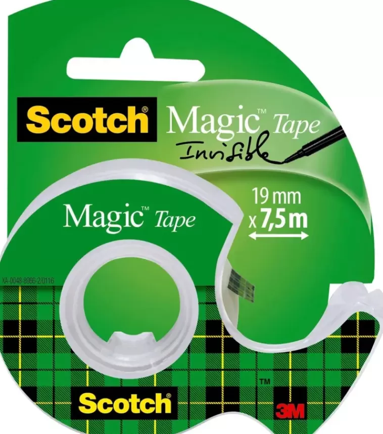 3M Scotch Magic -Teippi, 1 Rla 19 Mm X 7.5 M + 1 Minikatkaisija Store