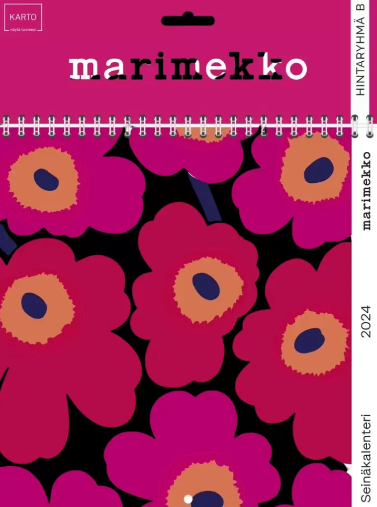 Karto Seinakalenteri Marimekko 2024 Clearance