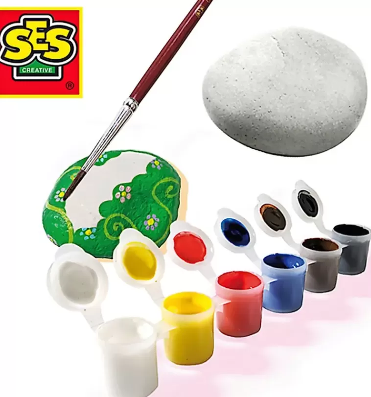 SES CREATIVE Kivien Maalaus Setti Sale