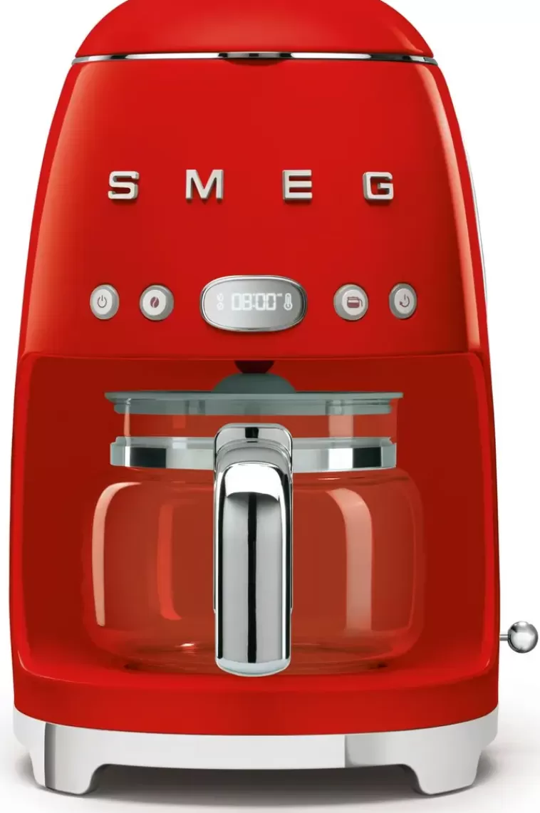 Smeg Dcf02Rdeu Kahvinkeitin Punainen Fashion