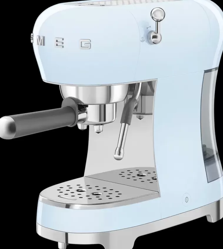 Smeg Ecf02Pbu Espressokeitin, Pastellinsininen Clearance