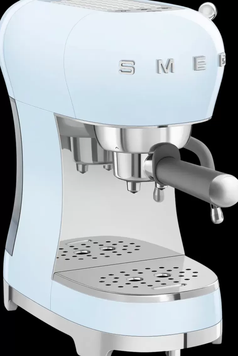 Smeg Ecf02Pbu Espressokeitin, Pastellinsininen Clearance